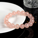 Sunset Serenade Bracelet (Premium Grapefruit Pink Quartz)