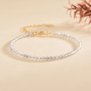 Lunar Whisper Bracelet - Gray Moonstone