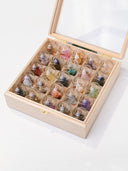 Celestial Vault – 25 Mini Crystal Domes in Display Box