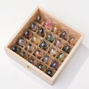 Celestial Vault – 25 Mini Crystal Domes in Display Box