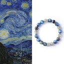 Van Gogh Muse | Starry Night – Vision & Intuition Bracelet