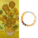Van Gogh Muse | Sunflower Radiance - Positivity & Confidence Bracelet