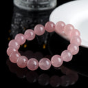 Blush of Love Bracelet (Premium Madagascar Rose Quartz)