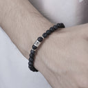Lava Stone Zodiac Bracelet
