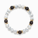 Dreamcatcher | Howlite & Lava Stone Luck Bracelet