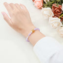 Grace & Fortune – Lavender Amethyst with Citrine Bracelet