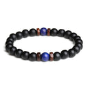 Labradorite • Lava Stone • Hematite Bracelet – Energy & Protection