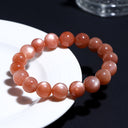 Celestial Embrace Bracelet - Premium Peach Moonstone