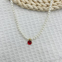 Lustre Birthstone Pearl Necklace – A Signature for Every Month