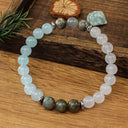 Empathy & Peace Bracelet – Aquamarine & Moonstone