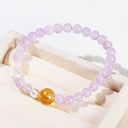 Grace & Fortune – Lavender Amethyst with Citrine Bracelet