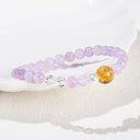 Grace & Fortune – Lavender Amethyst with Citrine Bracelet