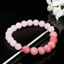 Rhodonite & Rose Quartz Gentle Heart Bracelet