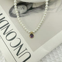 Lustre Birthstone Pearl Necklace – A Signature for Every Month
