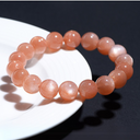 Celestial Embrace Bracelet (Premium Peach Moonstone)