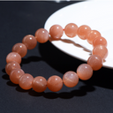 Celestial Embrace Bracelet (Premium Peach Moonstone)