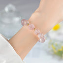 Graceful Heart Bracelet (Rose Quartz)