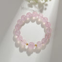 Graceful Heart Bracelet (Rose Quartz)