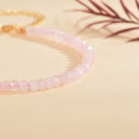 Heart Bloom Bracelet - Rose Quartz