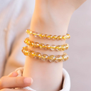 Golden Pathway Prosperity Bracelet (Premium Golden Ritualized Quartz