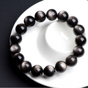 Moonlit Shield Bracelet (Premium Obsidian)