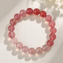 Radiant Love Bracelet (Strawberry Quartz)