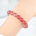 Radiant Love Bracelet (Strawberry Quartz)