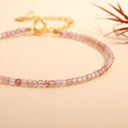 Blushing Radiance Bracelet - Strawberry Quartz