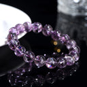 Ethereal Vein of Light Bracelet (Azeztulite Amethyst)