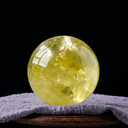 Yellow Citrine Crystal Sphere – Wealth & Motivation