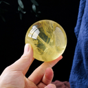 Yellow Citrine Crystal Sphere – Wealth & Motivation