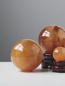 Orange Citrine Crystal Sphere – Wealth & Creativity