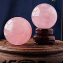 Rose Quartz Crystal Sphere – Love & Healing