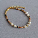 Ember Glow Pearl & Spinel Necklace & Bracelet