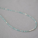 Ocean’s Whisper Aquamarine Necklace