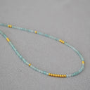 Ocean’s Whisper Aquamarine Necklace