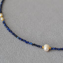 Starry Serenity Lapis Lazuli Necklace