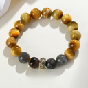 Warrior's Strength Bracelet (Tiger’s Eye & Moonstone)